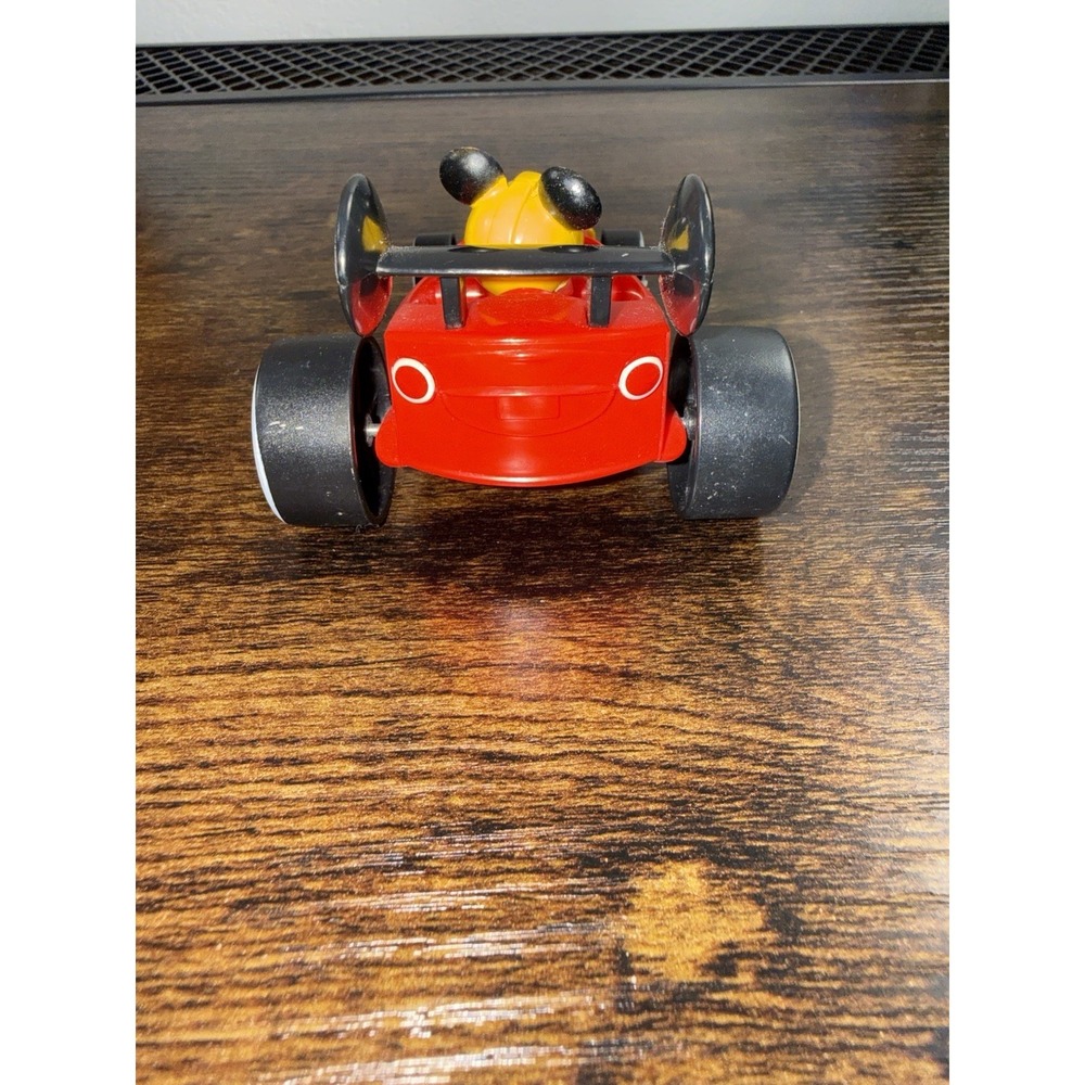 Disney Mickey Mouse Race Car Toy Decopac Cake Topper #28 Vintage Plastic Figure - Picture 4 of 9